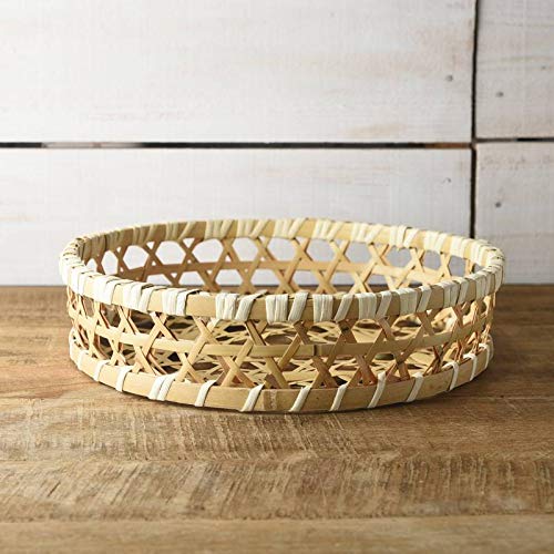 Amazon｜30cm 大きな竹かご｜小皿 オンライン通販